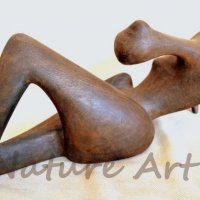 Суета" Дървопластика, скулптура, за подарък, снимка 1 - Статуетки - 35090525