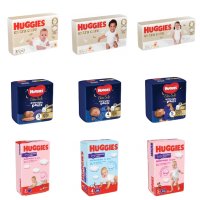 Пелени и гащички Molfix, Huggies, Libero, Pufies, Woopies, Bebem Natural, снимка 1 - Пелени, памперси - 36383378