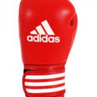 Adidas- Оригинална боксова  лява ръкавица от естествена кожа , снимка 3 - Бокс - 36888298