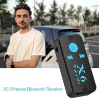 X6 Bluetooth приемник за кола или други AUX букси, снимка 5 - Аксесоари и консумативи - 38527718