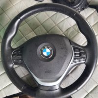 BMW F30 волан + ъгъл за волана и airbag, снимка 1 - Части - 42719502