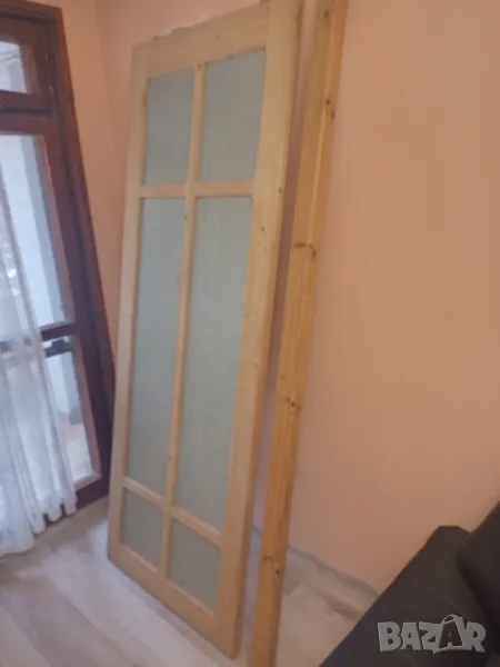 Врата / натурален чам, снимка 1