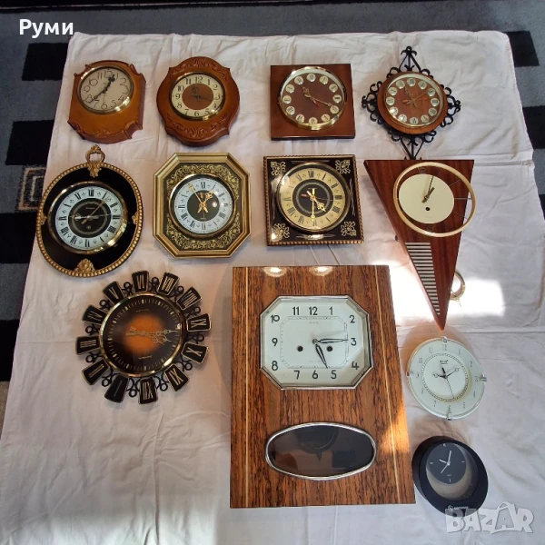 ретро стенни часовници, снимка 1