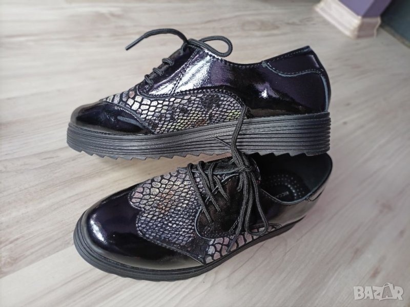 Мокасини естествена кожа/38, снимка 1