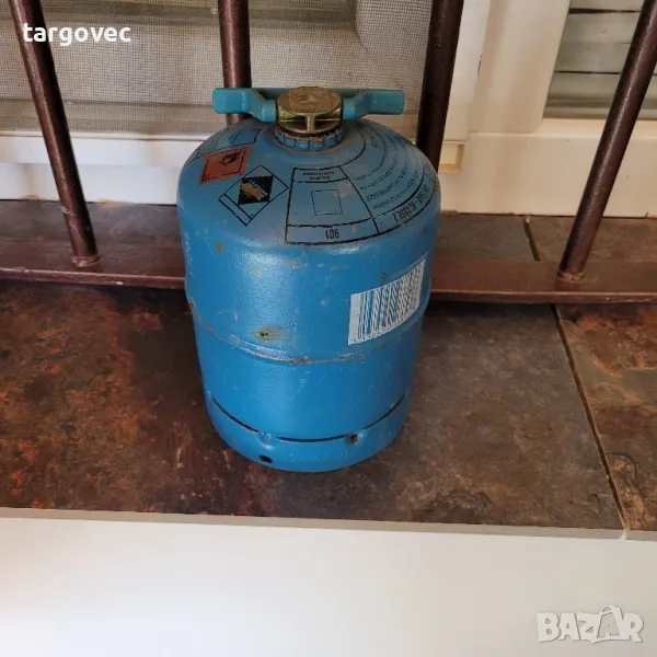газова туристическа презареждаема бутилка къмпинг газ, снимка 1