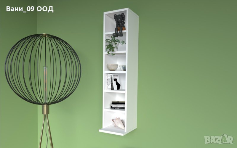 Компактна етажерка за стенен монтаж, снимка 1