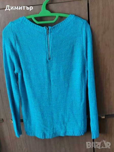 Уникална свежа дамска блуза с цип на гърба, снимка 1