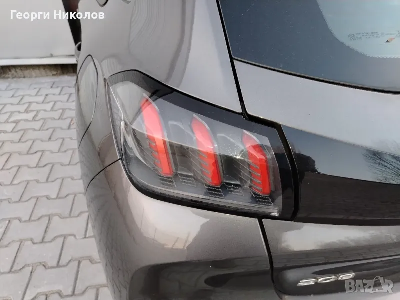 ляв стоп за пежо 208,peugeot 208,2020г,2021,2022г,2023г, снимка 1