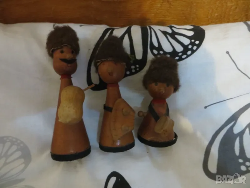 Винтидж дървени фигурки, снимка 1