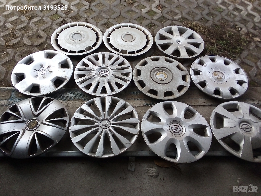 Автомобилни тасове 15 цола, снимка 1