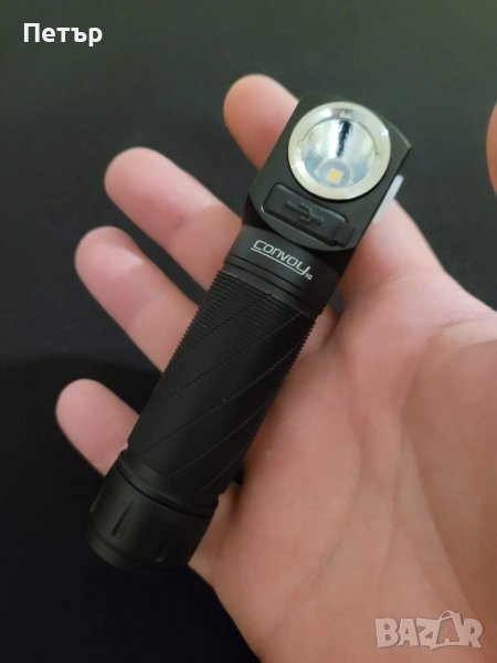 Челник Convoy H3 - 21700 батерия и страхотния Nichia 519A , снимка 1