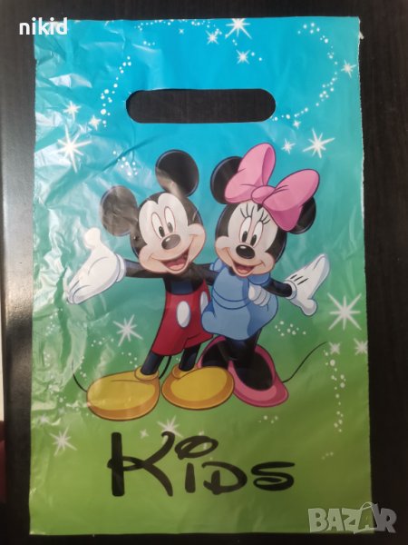 Мики и Мини Маус 10 бр торбички за лакомства подарък рожден ден парти, снимка 1