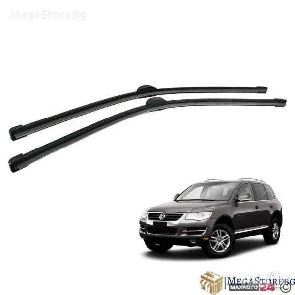 Предни чистачки за VW Toureg (07-10) / Mercedes E211 (02-09) 2бр/к-т, снимка 1