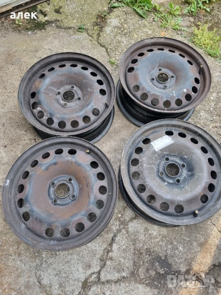 Опел железни джанти 16 4х100, снимка 1