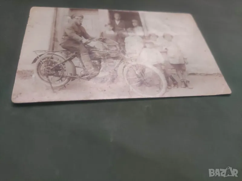 стари снимки мотор Вандерер, лесничей ,спасителен пост, балерини, село Тученица ,Русчук, снимка 1