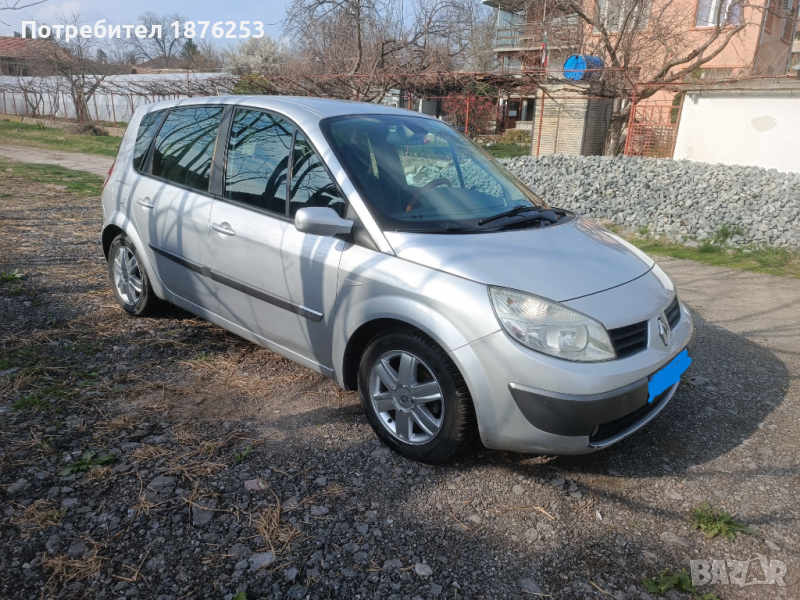 Renault Scenic 2, 2005, 1500 см3, 101 hp, снимка 1