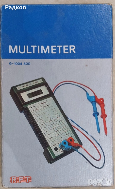 Продавам цифров мултиметър G-1004.500, снимка 1