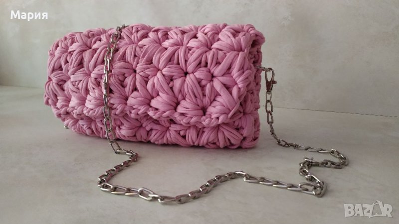 Ръчно плетена дамска чанта, снимка 1
