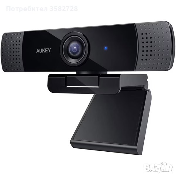 Уеб kамера с микрофон AUKEY - 1080p, снимка 1