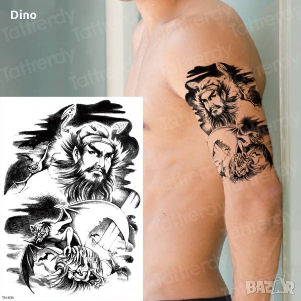 Татуировки, водоустойчиви татуировки, татуси, временни татуировки, снимка 1