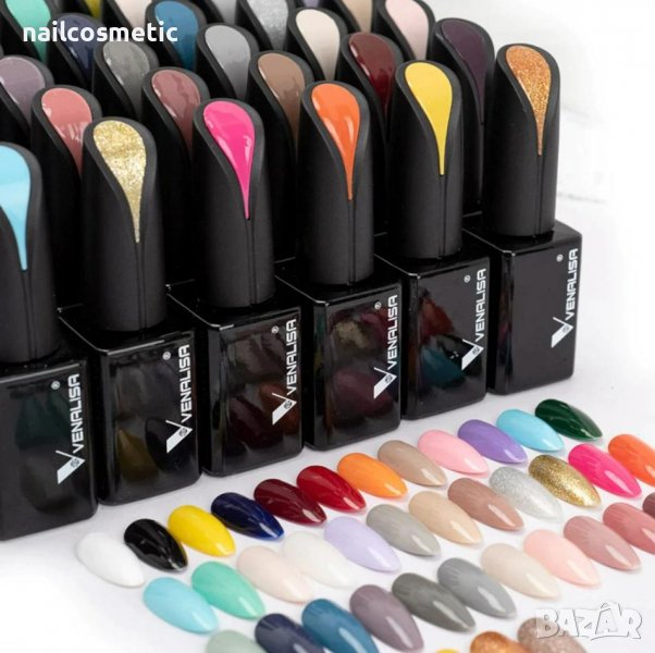 НОВО! 56 цвята UV&LED гел лак VENALISA 15 мл, снимка 1