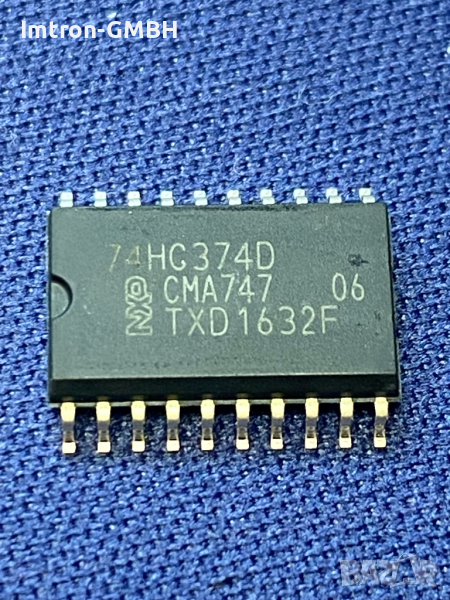  74HC374 SOP-20 7,2 MM  D-Typ Flip-flop IC, снимка 1