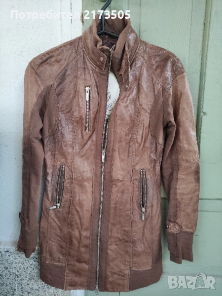 Яке от естествена кожа , снимка 1