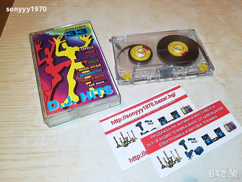 dj hits-volume 33-касета 2807221622, снимка 1