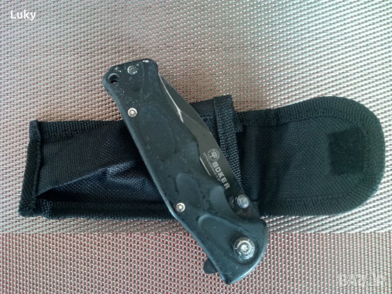 Продавам сгъваем нож с калъф-BOKER-SOLINGEN., снимка 1