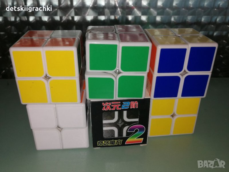 Кубче рубик 2х2 - разнообразие, снимка 1