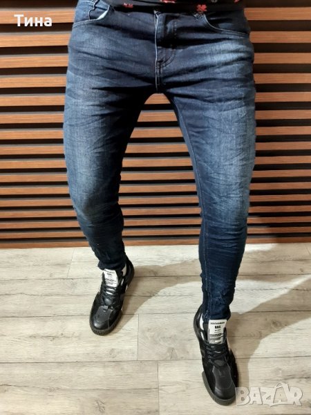 Мъжки тъмни дънки, снимка 1