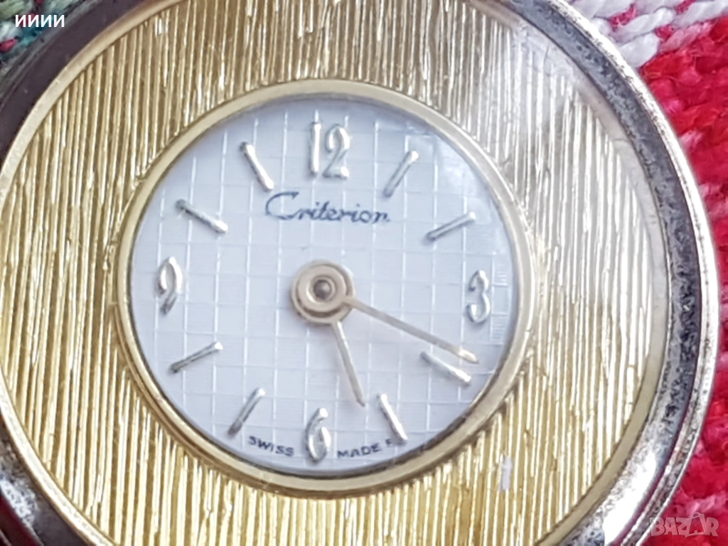 Швейцарски джобен часовник Criterion , снимка 1