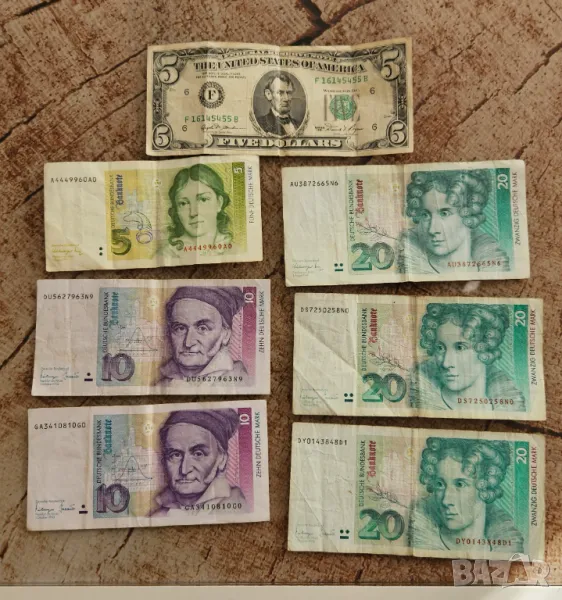 Марки и долари, снимка 1