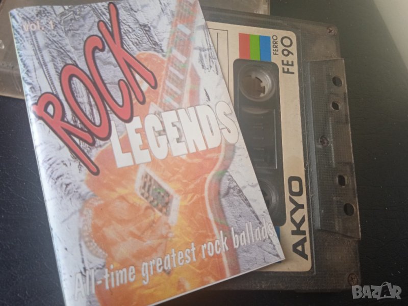 Rock Legends vol. 1 - аудио касета с легендите на Рок музиката, снимка 1