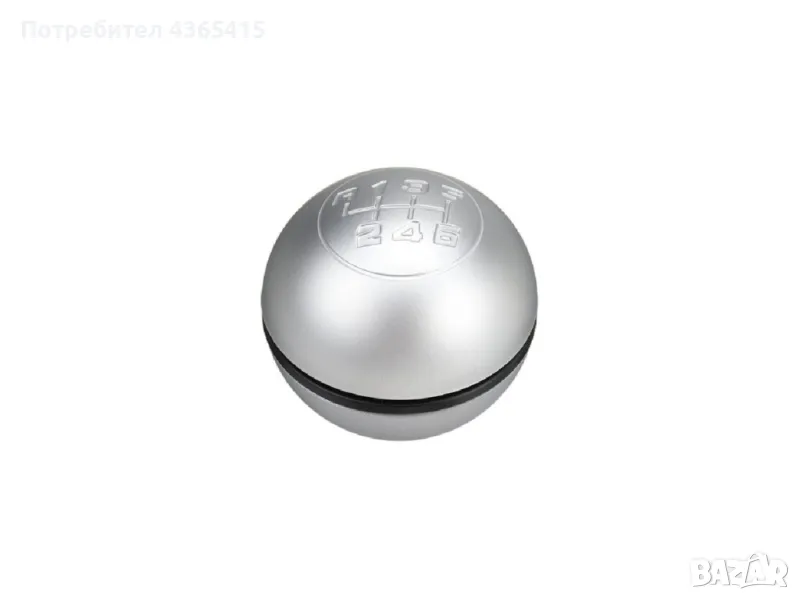 Топка за скоростен лост за Alfa Romeo Giulietta (2010-2020) Мат Хром - 55346345, снимка 1