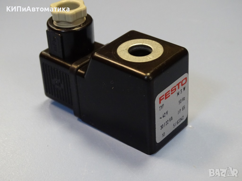 Бобина Festo MSW-42-50 solenoid valve coil, снимка 1