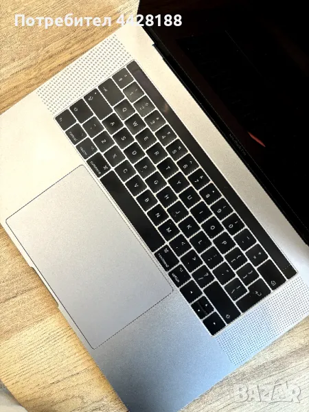 Лаптоп MacBook 2017 15", 2,9G i7, 16GB RAM, 512GB, снимка 1