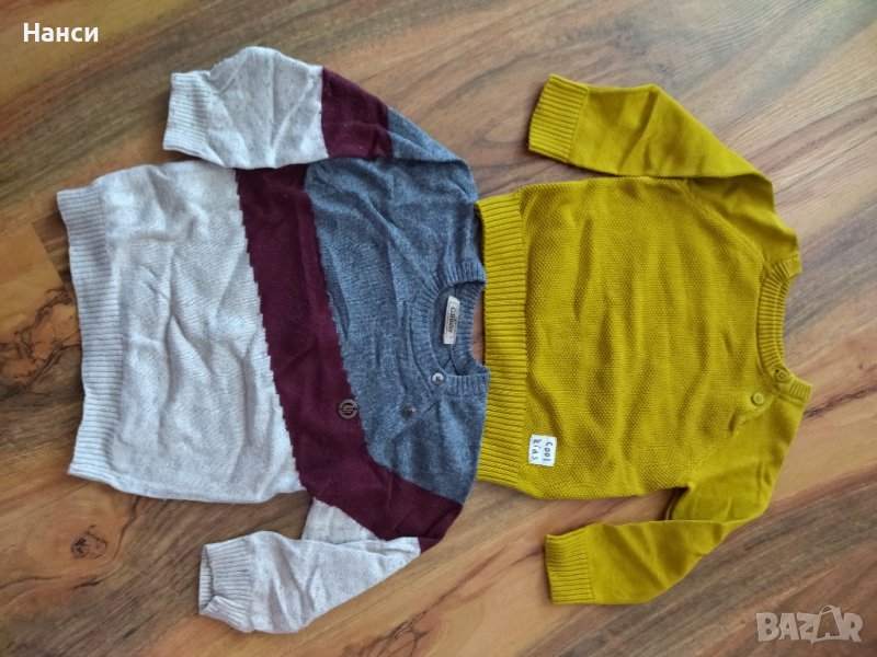Детски блузи, екипче, елече и жилетка 9 м., 12 м. 18 м., снимка 1
