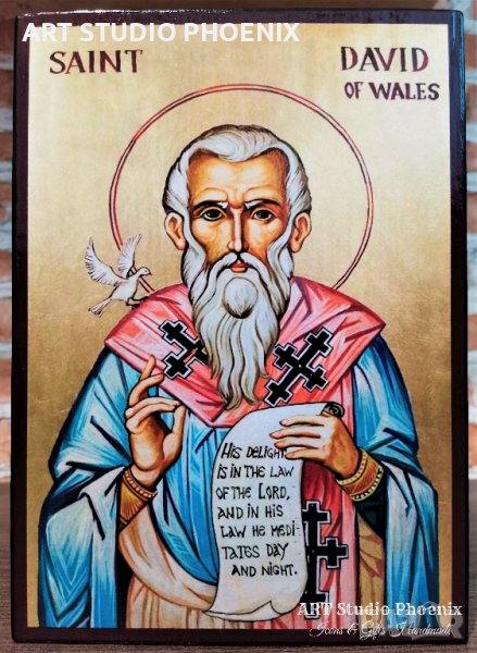Икона на Свети Давид ikona sveti david, снимка 1
