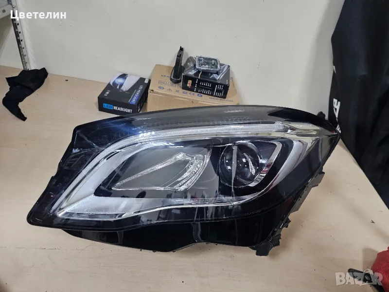 Ляв фар Mercedes GLA lqv far мерцедес гла, снимка 1