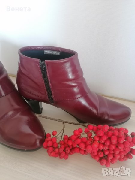 Боти Тамарис, Естествена кожа- много запазени, снимка 1