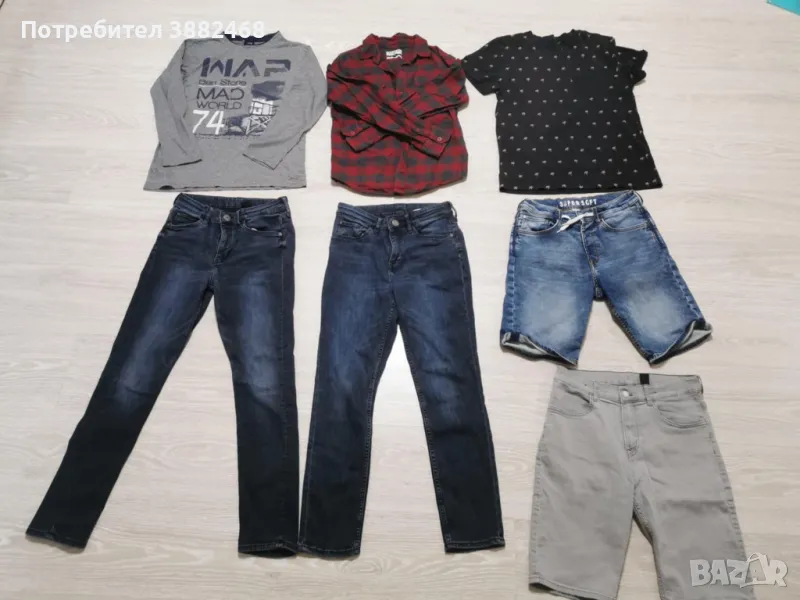 158 размер всички дънки са H&M 55 лв всичко, снимка 1