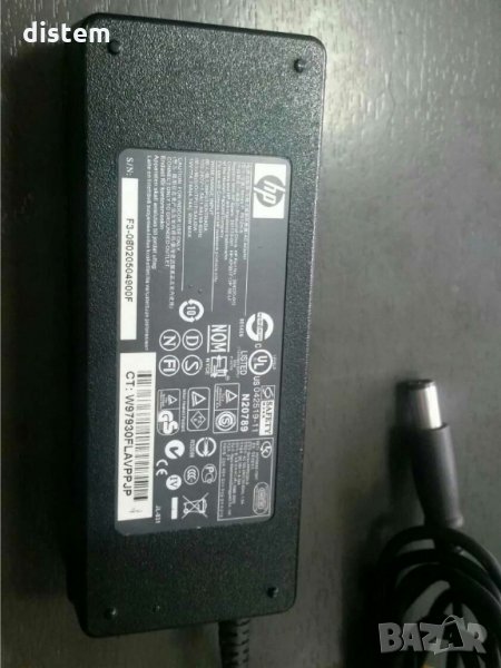 Оригинално зарядно устройство за адаптер за лаптоп HP 384020-002 391173-001 19V 4.74A 90W, снимка 1