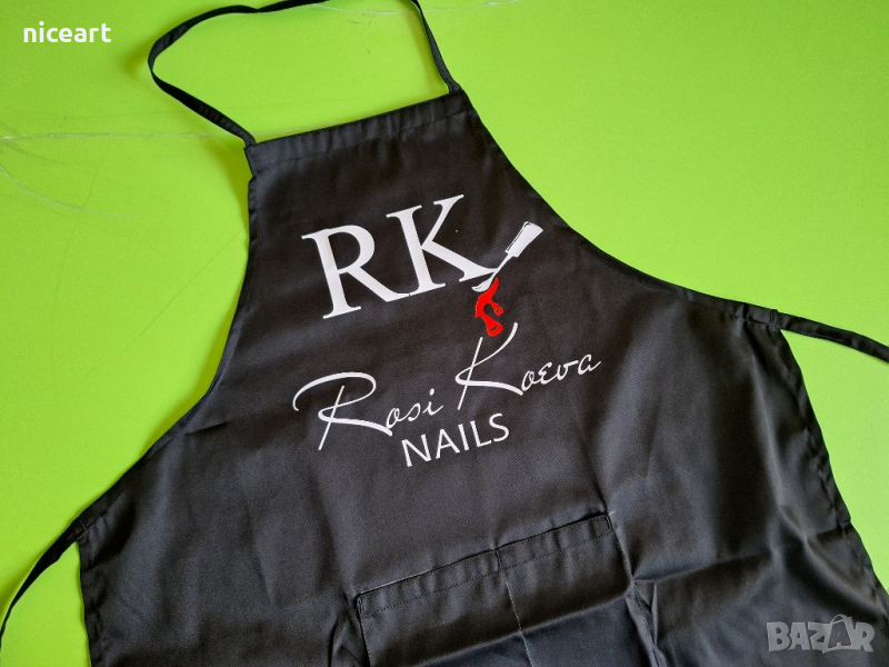 Работна престилка за маникюрист,фризьор,козметик, снимка 1