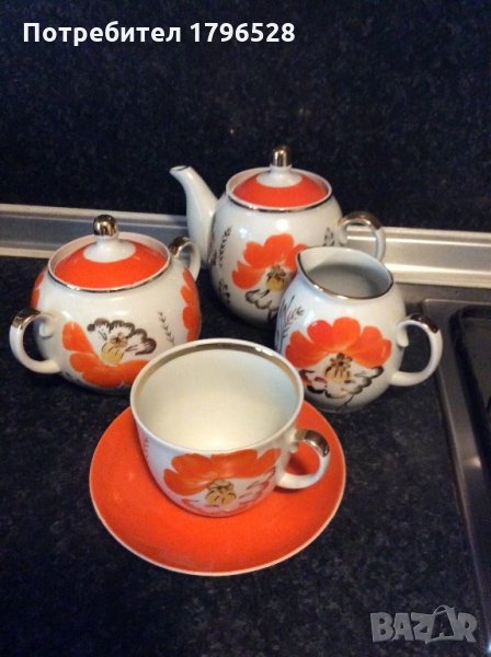 Руски сервиз за чай, снимка 1