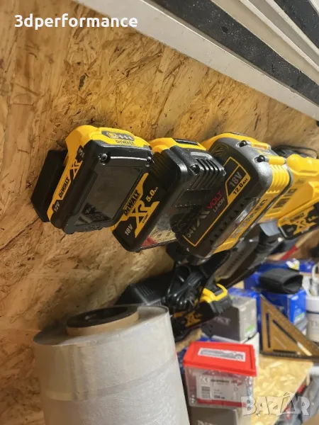 Стойки, холдъри батерия DeWalt XR, снимка 1