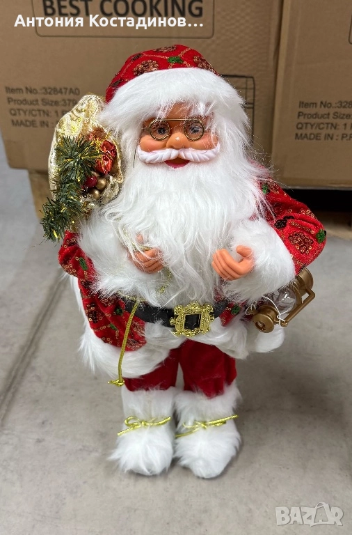 Декоративен Дядо Коледа, снимка 1