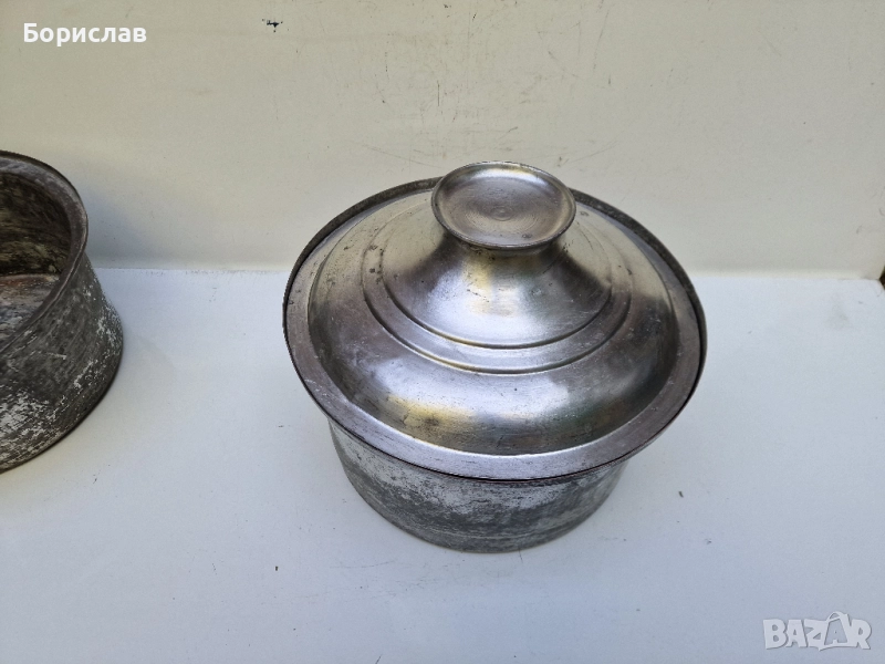 Стара, медна тенджера 6 л., снимка 1