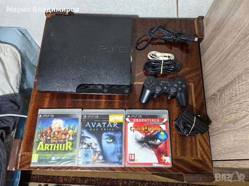 Playstation 3 slim с игри , снимка 1
