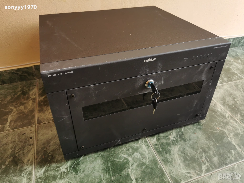 REVOX CDC 100 CD CHANGER POFESSIONAL SERIES-PRODUCED IN JAPAN-ВНОС SWISS 2801261554, снимка 1